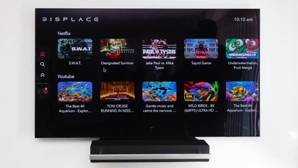 I Suction-Cupped Displace TV's Wireless OLED to a Wall. I'll Never Be the Same